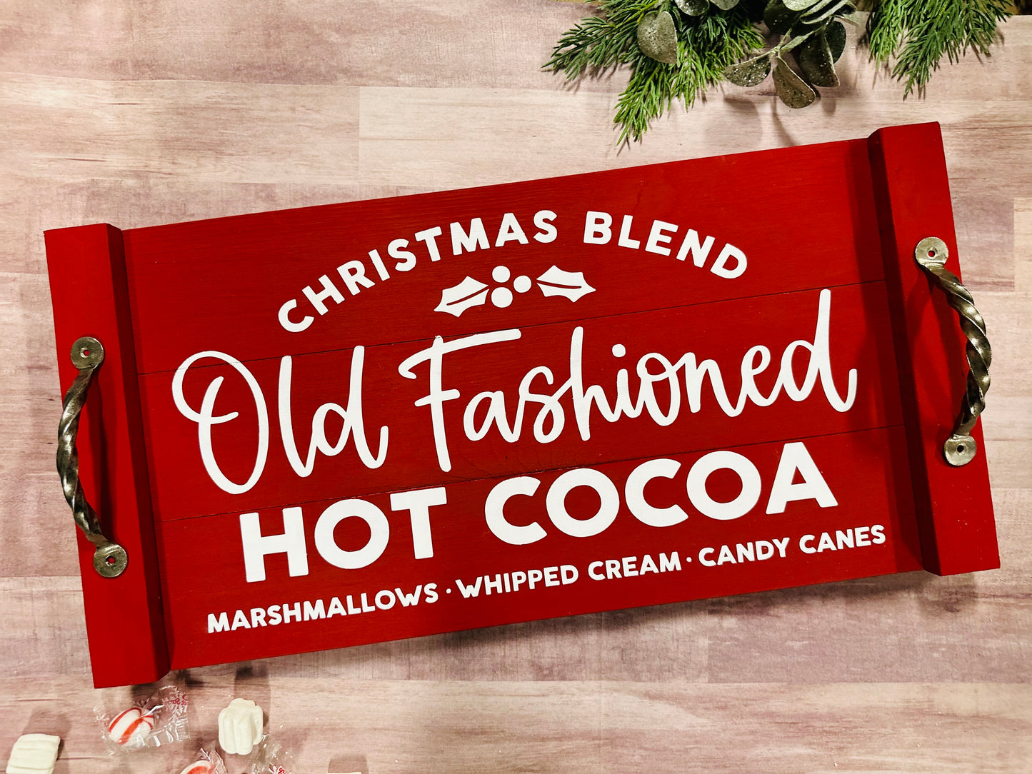 Old Fashioned Hot Cocoa Tray