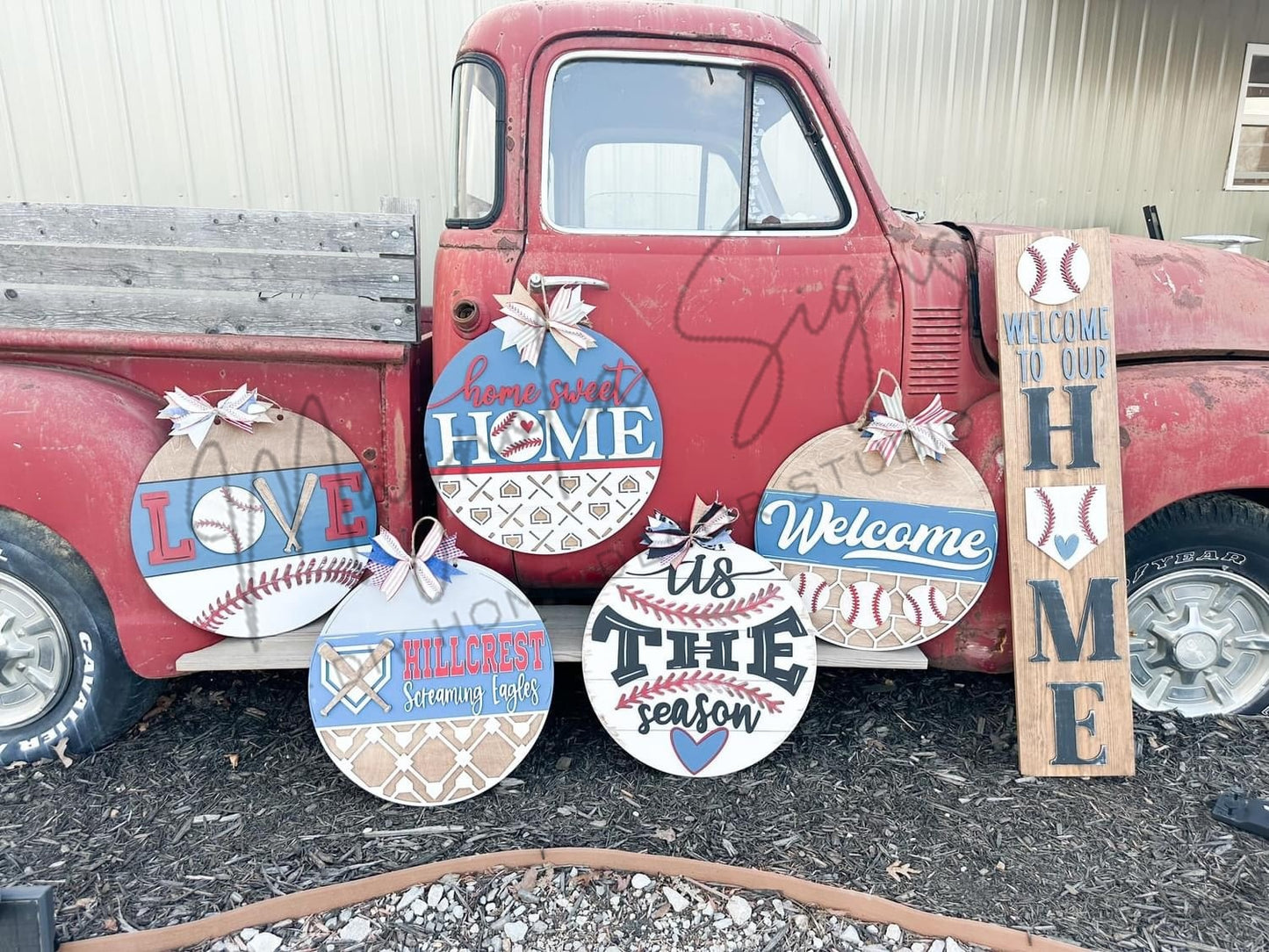 Baseball Season Doorhangers