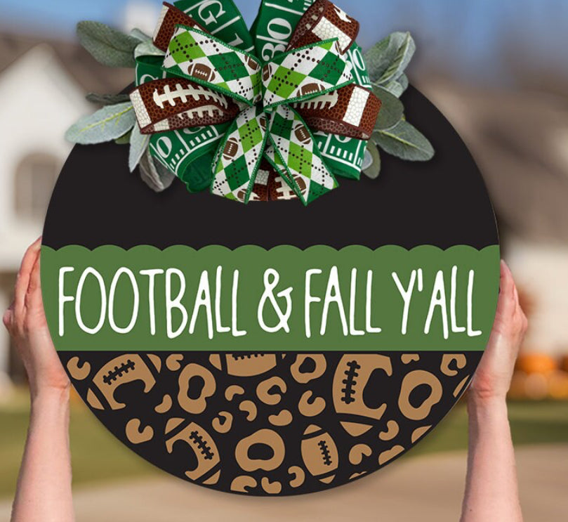 Football Signs and Doorhangers
