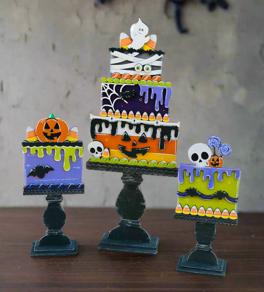 Interchangeable Cake Stand Trio
