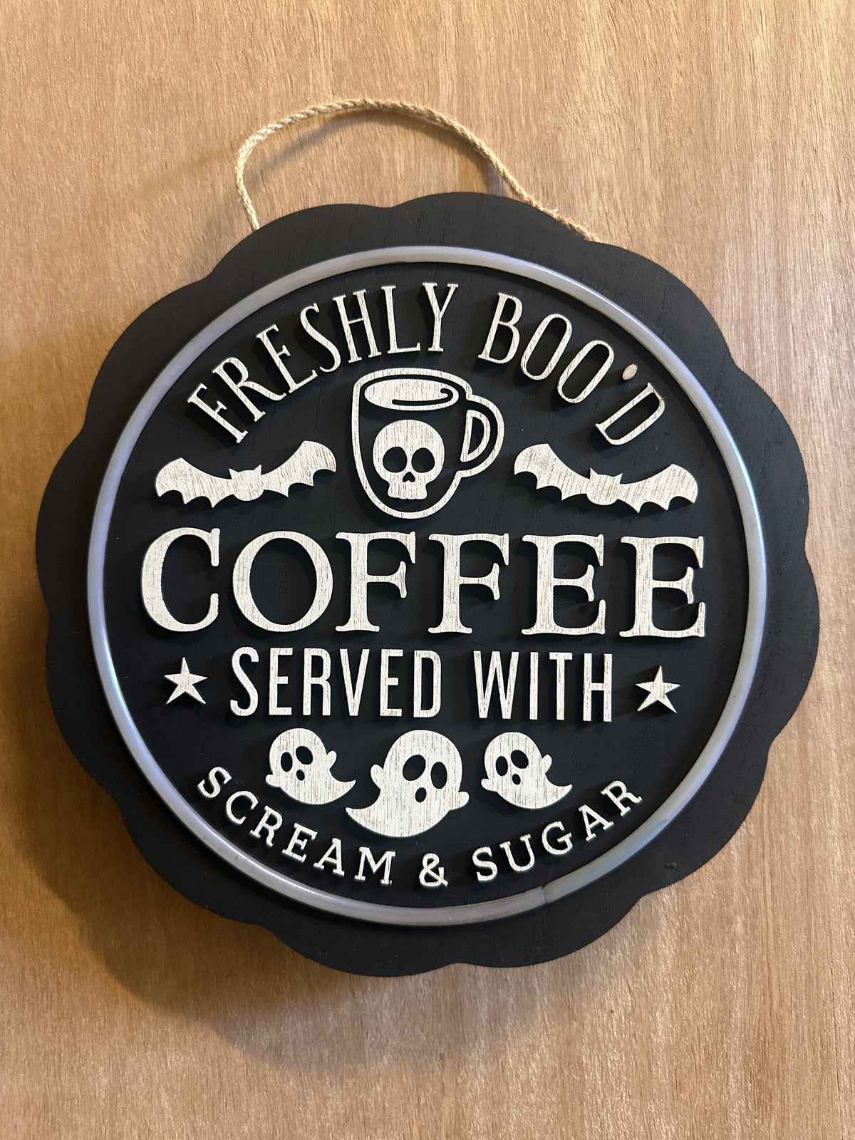 Lighted Freshly Boo’d Coffee