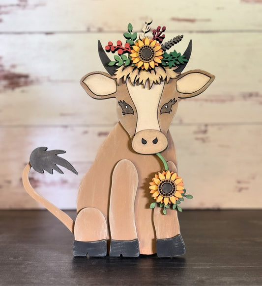 Fall Floral Shelf Sitter Creatures