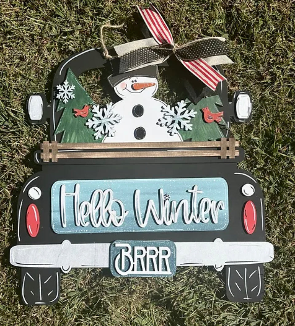 2023 Winter and Christmas Doorhangers- PRE-ORDER