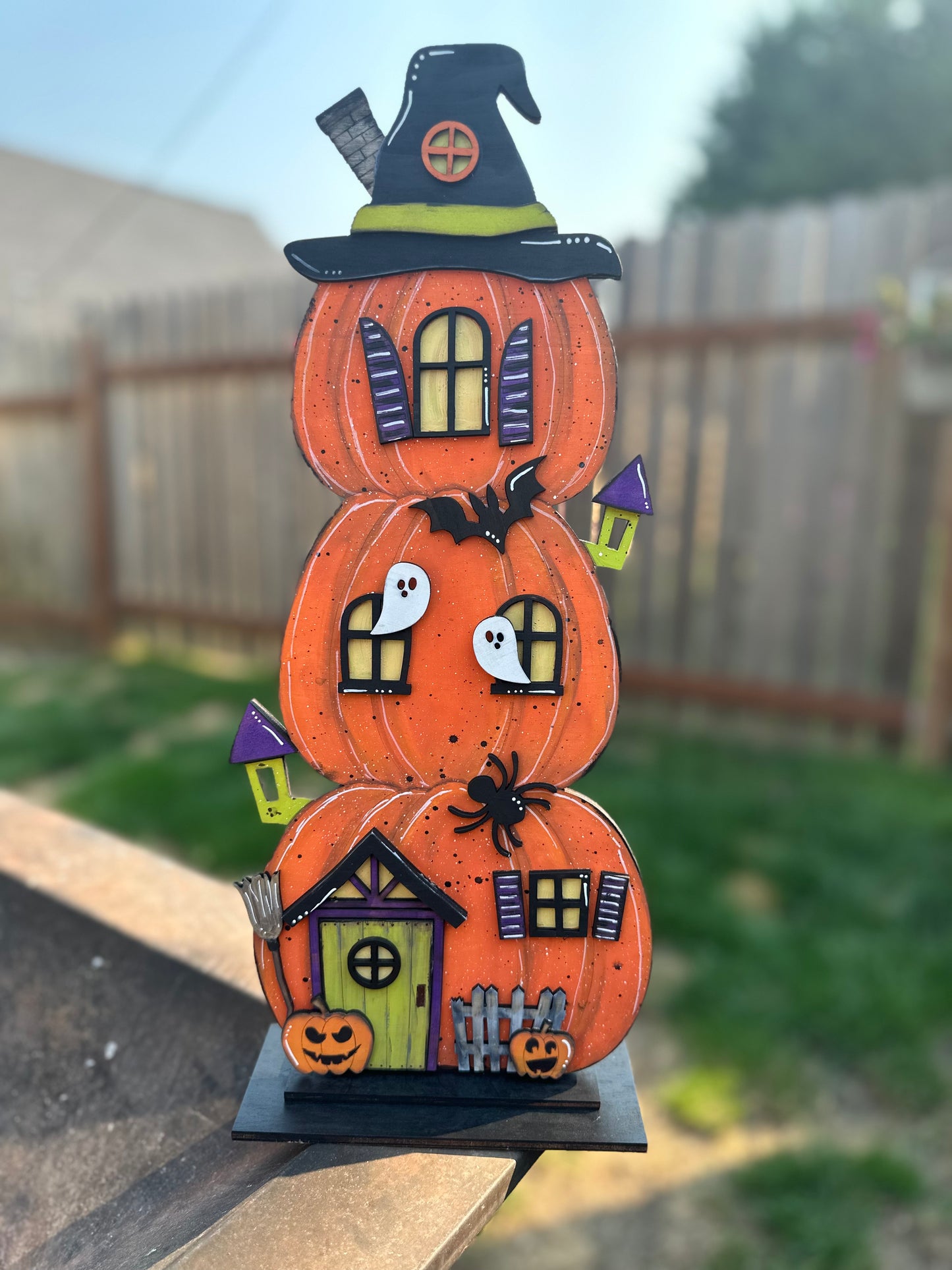 Stacked Pumpkins