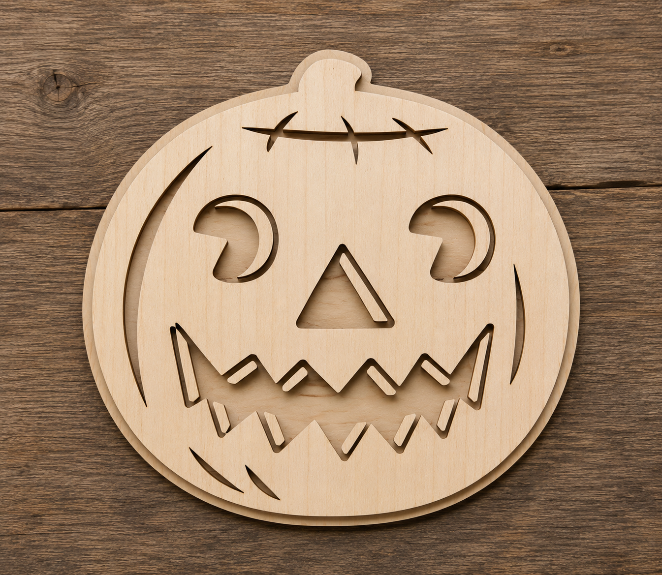 Vintage Inspired Pumpkin Doorhanger