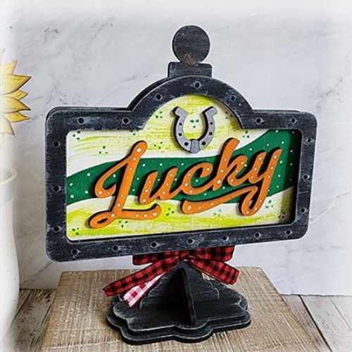 Interchangeable Mini Drop in Post Sign