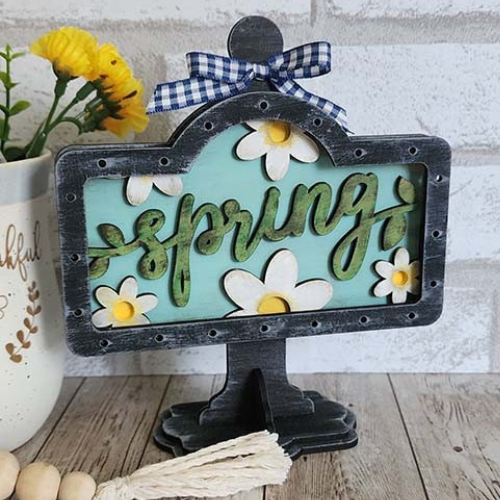 Interchangeable Mini Drop in Post Sign