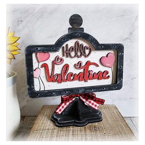 Interchangeable Mini Drop in Post Sign