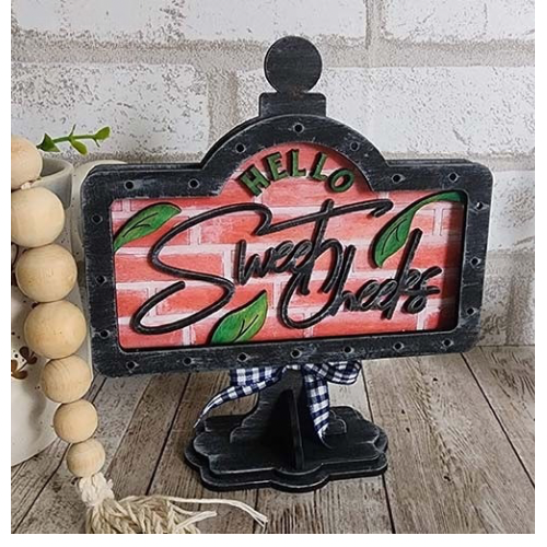 Interchangeable Mini Drop in Post Sign