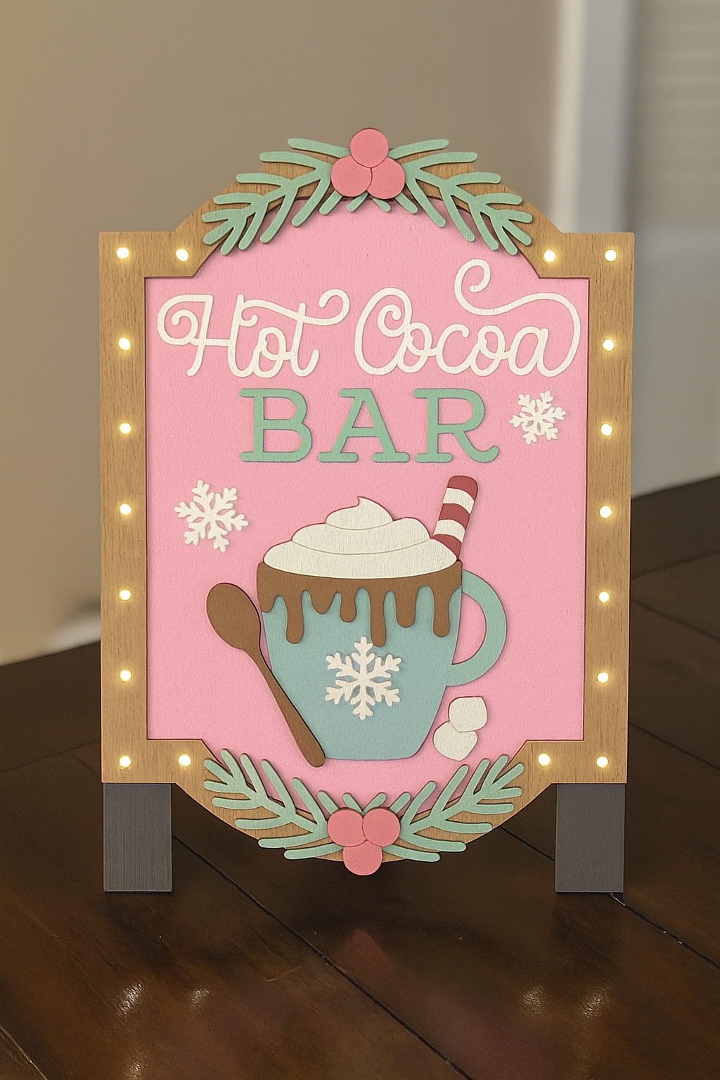 Lighted Hot Cocoa Bar Sign Workshop- 12/3/25 @ 5:30pm