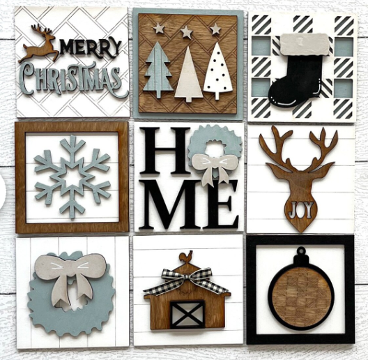 Interchangeable Squares and Frames