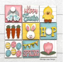 Interchangeable Squares and Frames