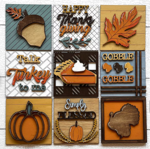 Interchangeable Squares and Frames