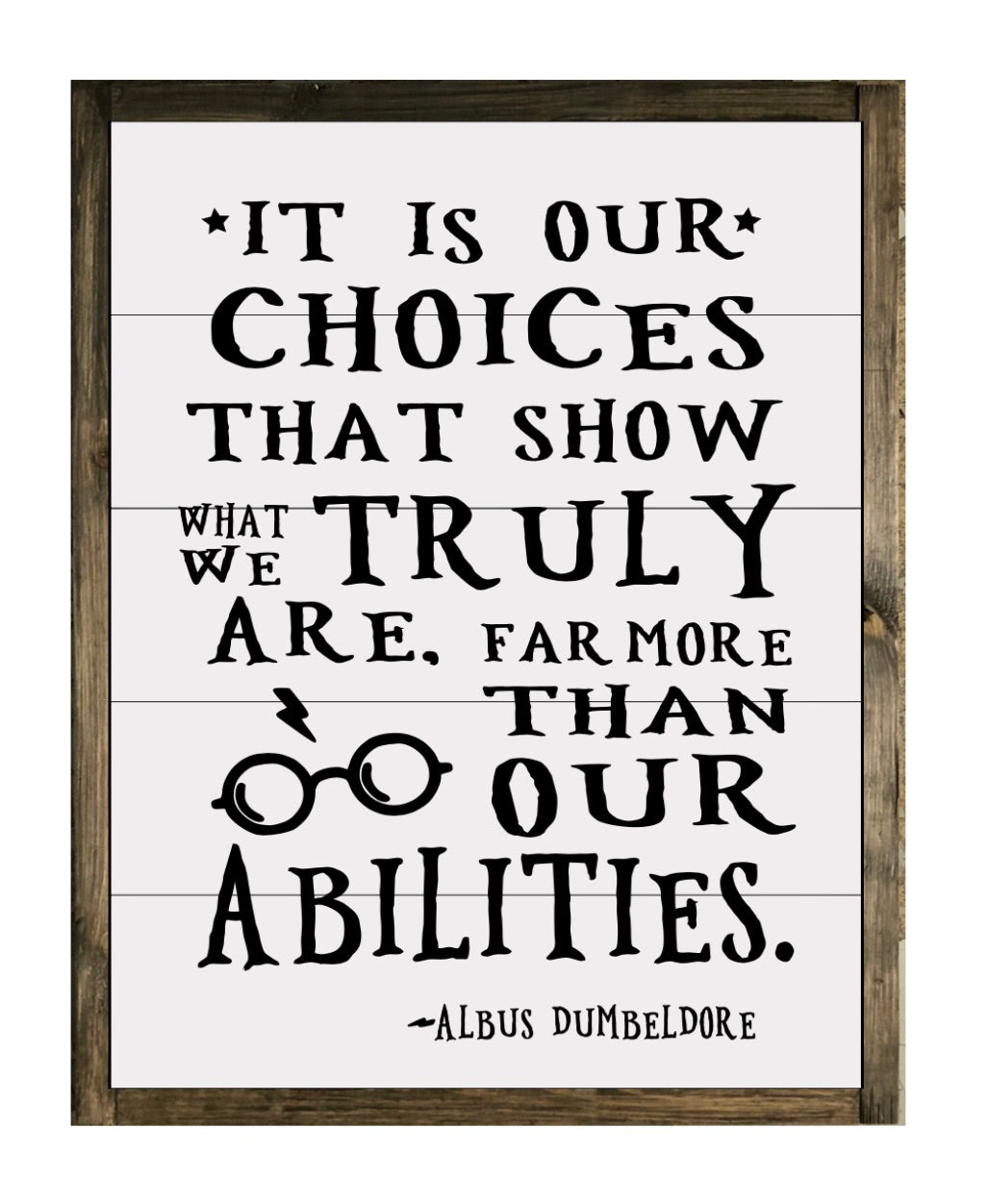 It’s Our Choices