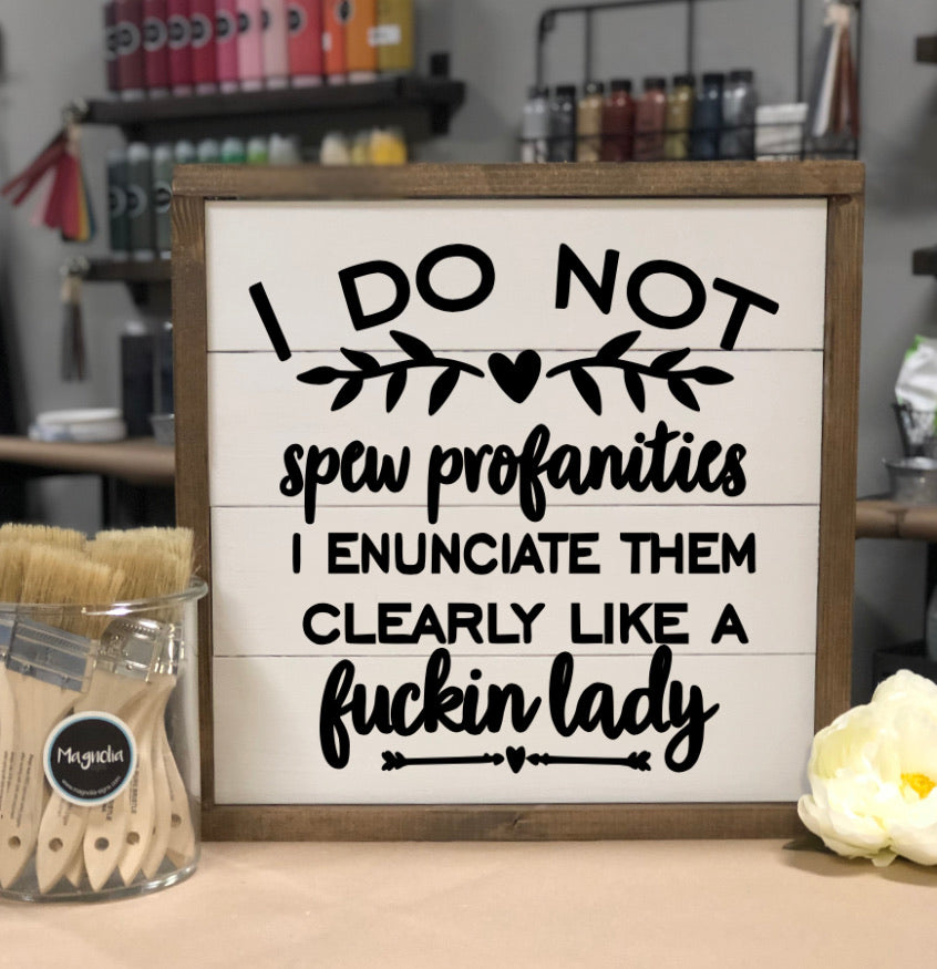 Maybe Swearing Will Help Signs