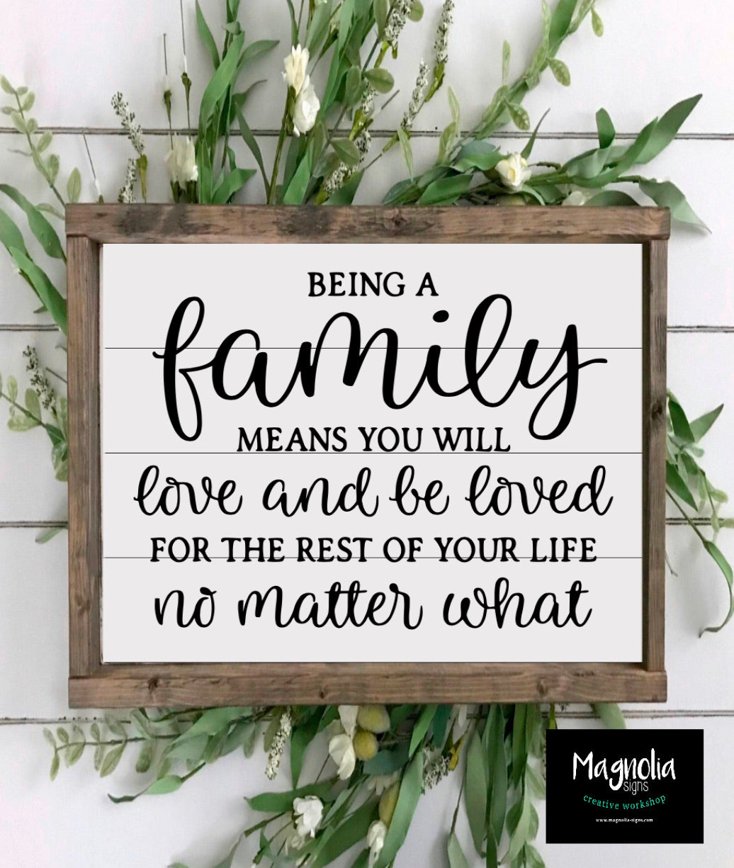 Being a family