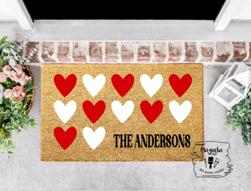 Valentine Doormats