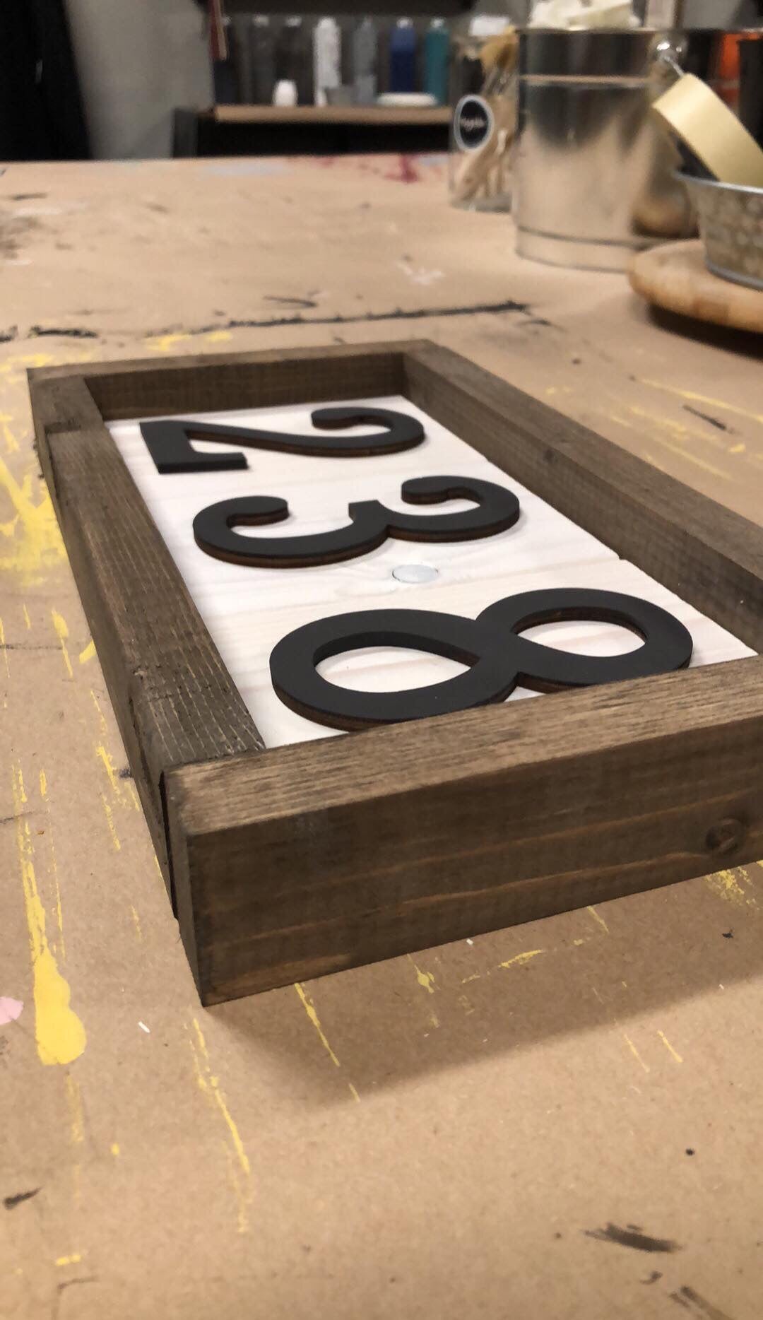 House Number Sign