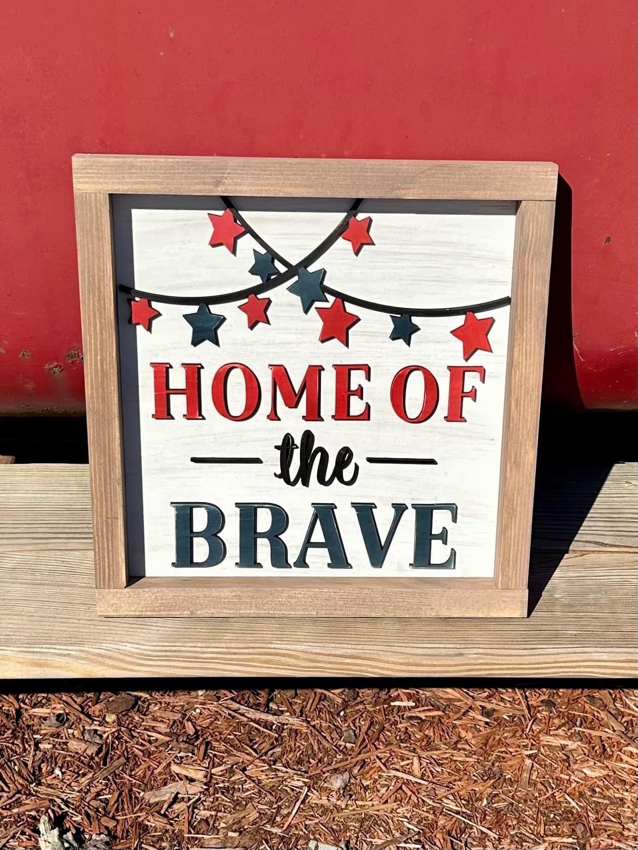 PRE-ORDER 2023 Patriotic Laser Cut Signs- PREORDER