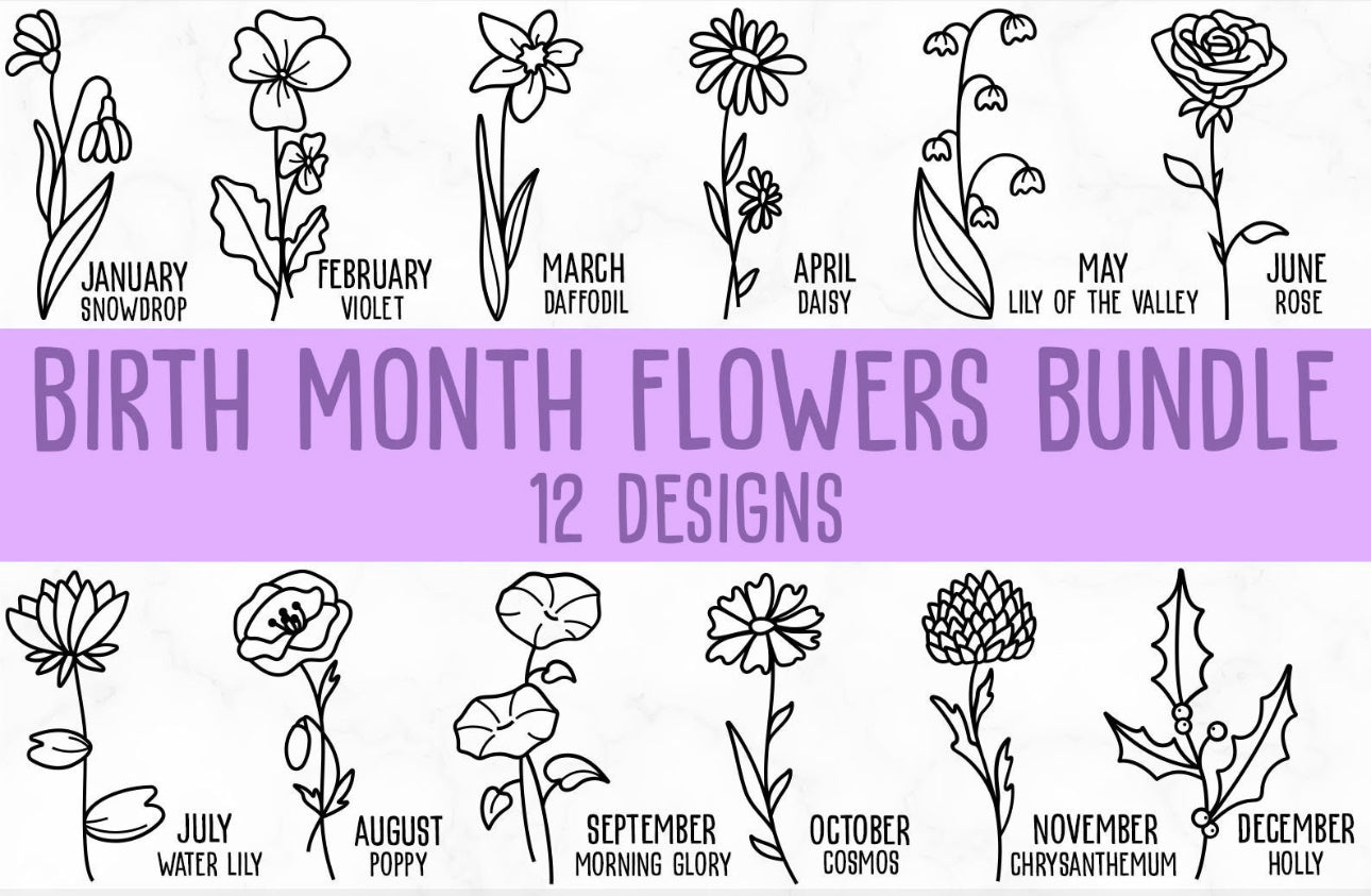 Birth Month Garden