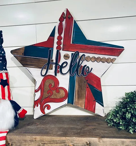 PRE-ORDER 2023 Patriotic Doorhangers PRE-ORDER