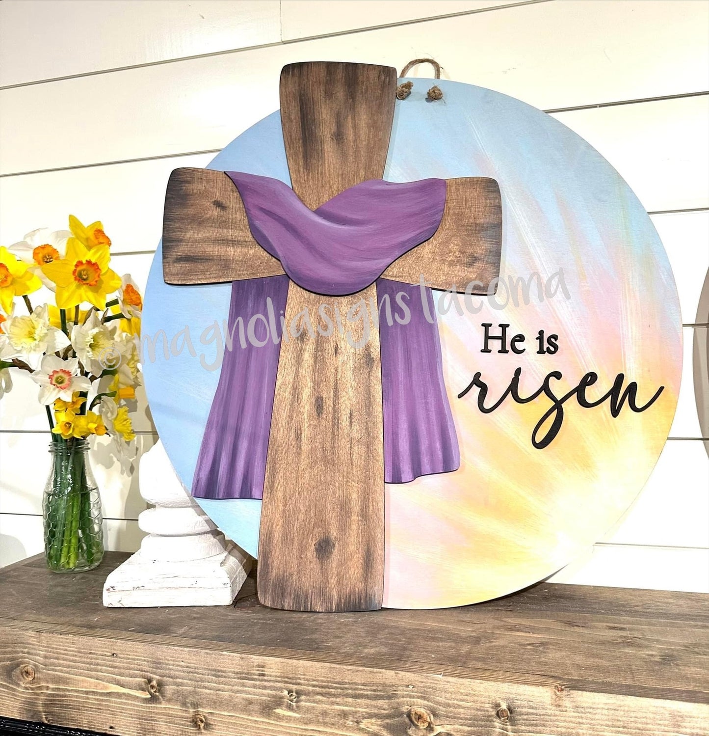 Religious Easter Doorhangers