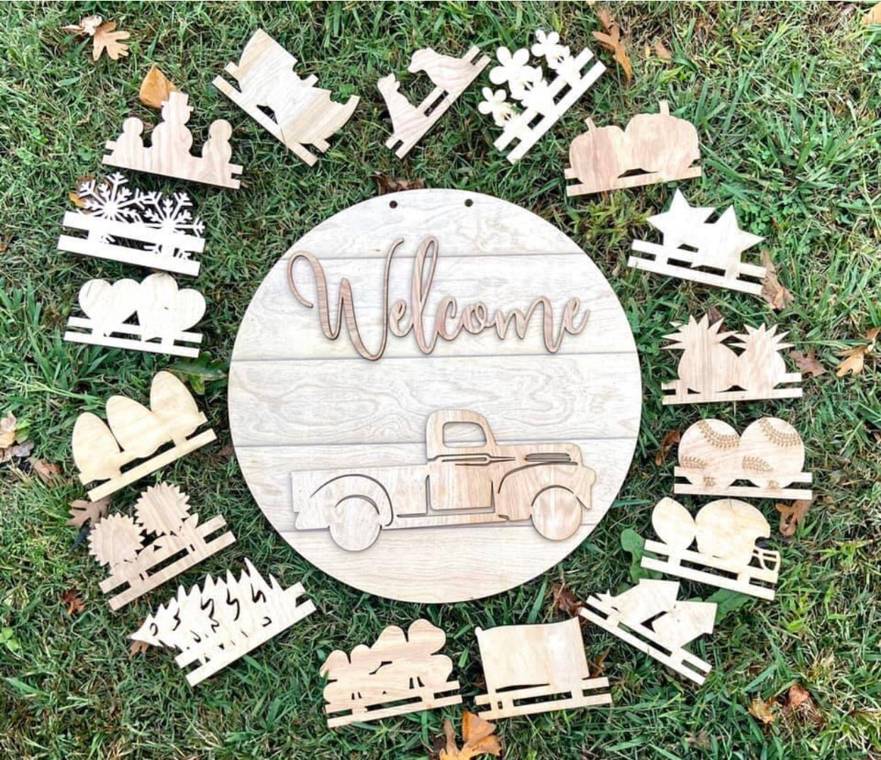 PRE-ORDER- Door Hanger Interchangeable Pieces
