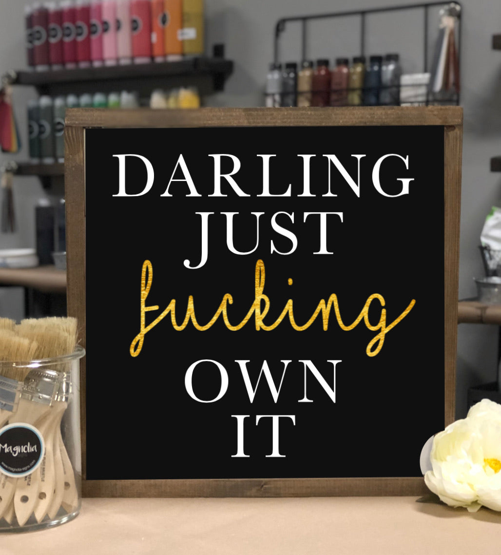 Maybe Swearing Will Help Signs