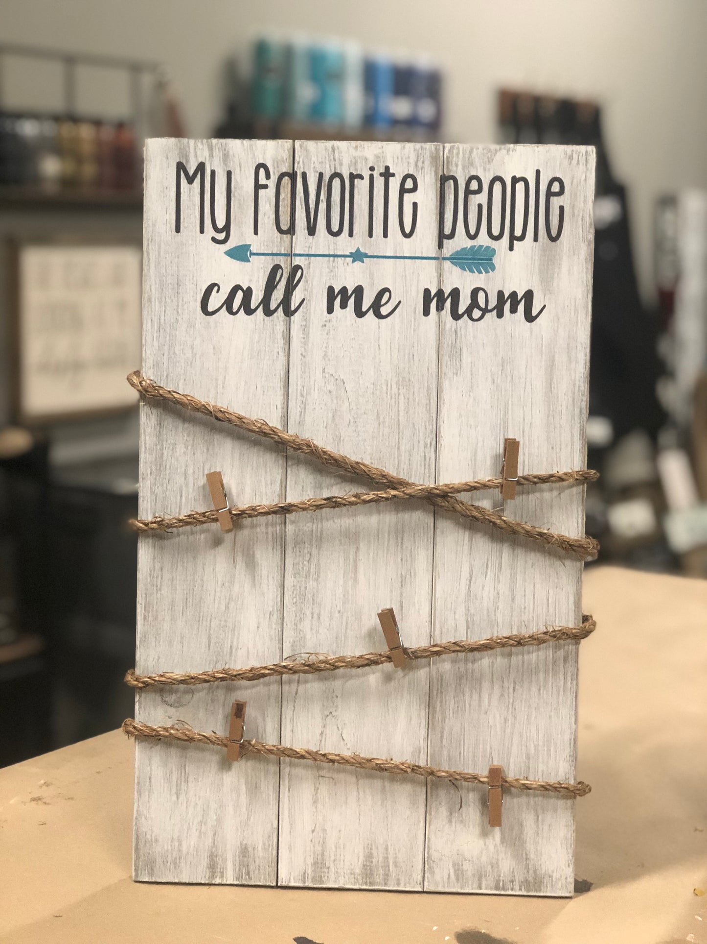 My Favorite People- Photo Holder