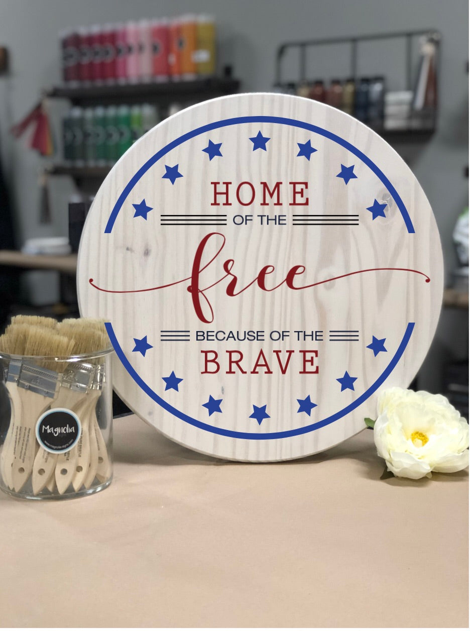 Home of the free-Round