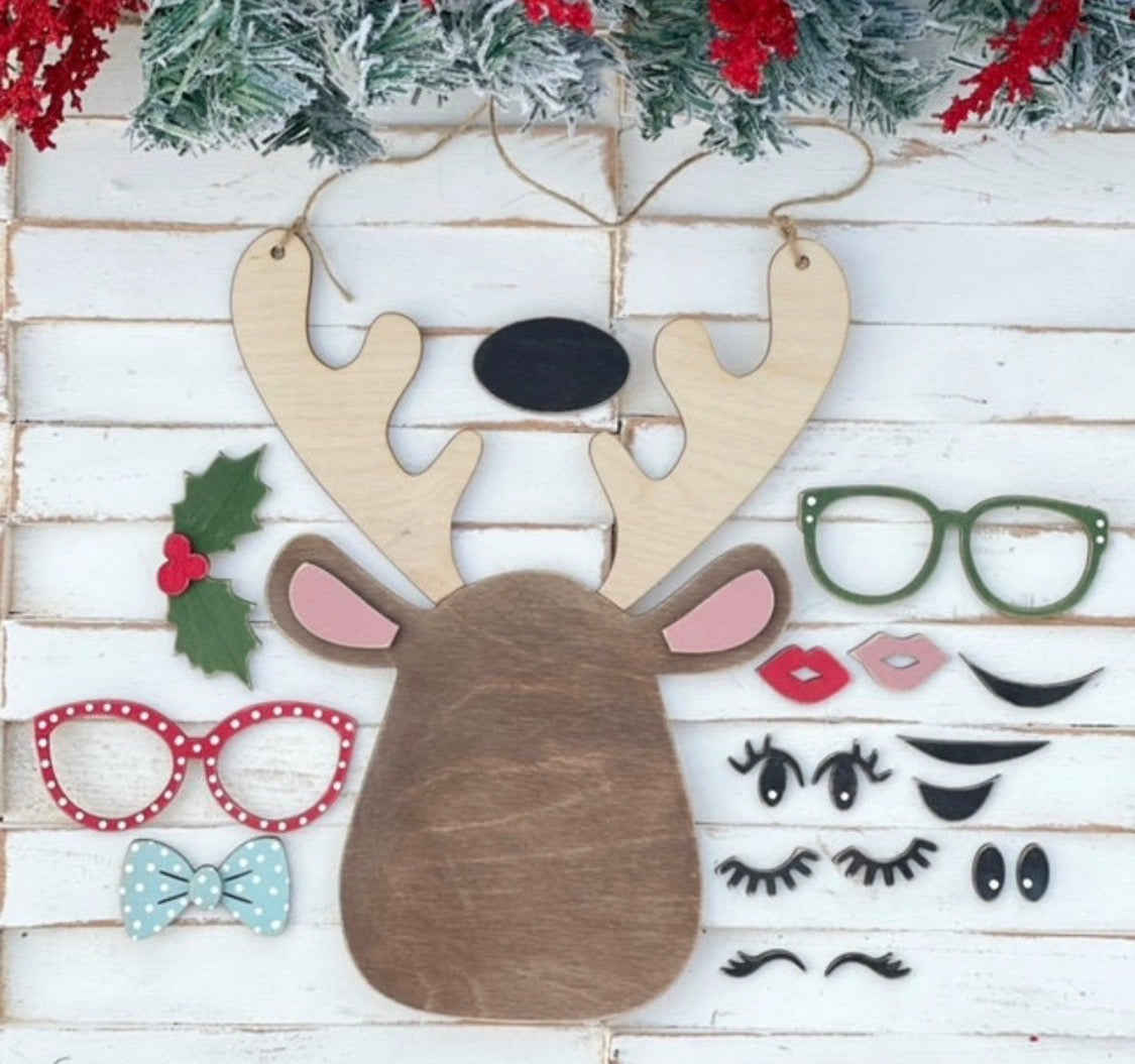 Kids Holiday Build-a-Character Kit