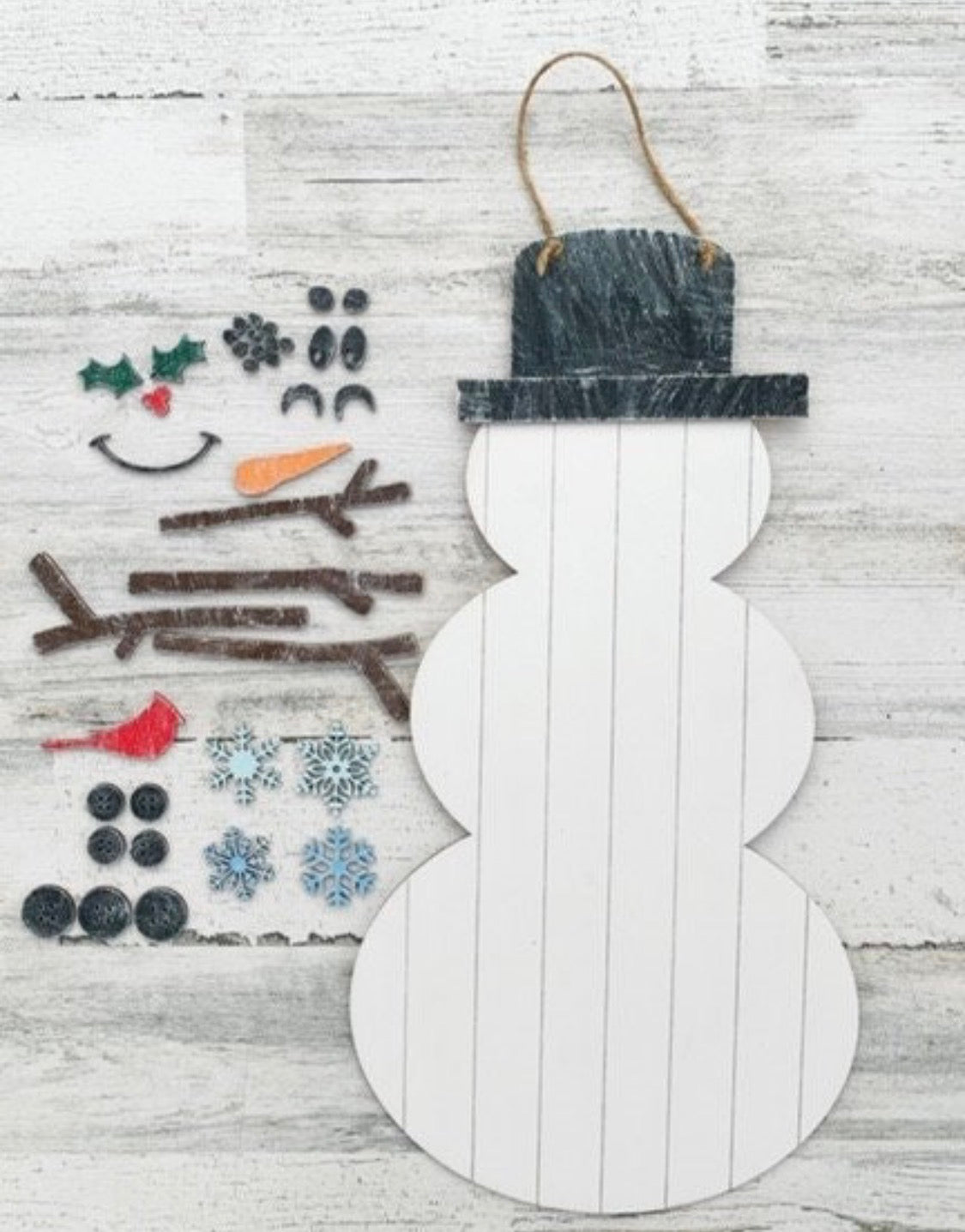 Kids Holiday Build-a-Character Kit