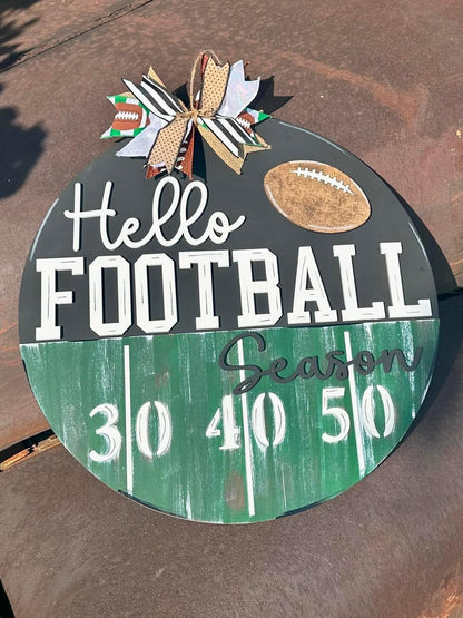 Football Doorhangers- PRE-Order