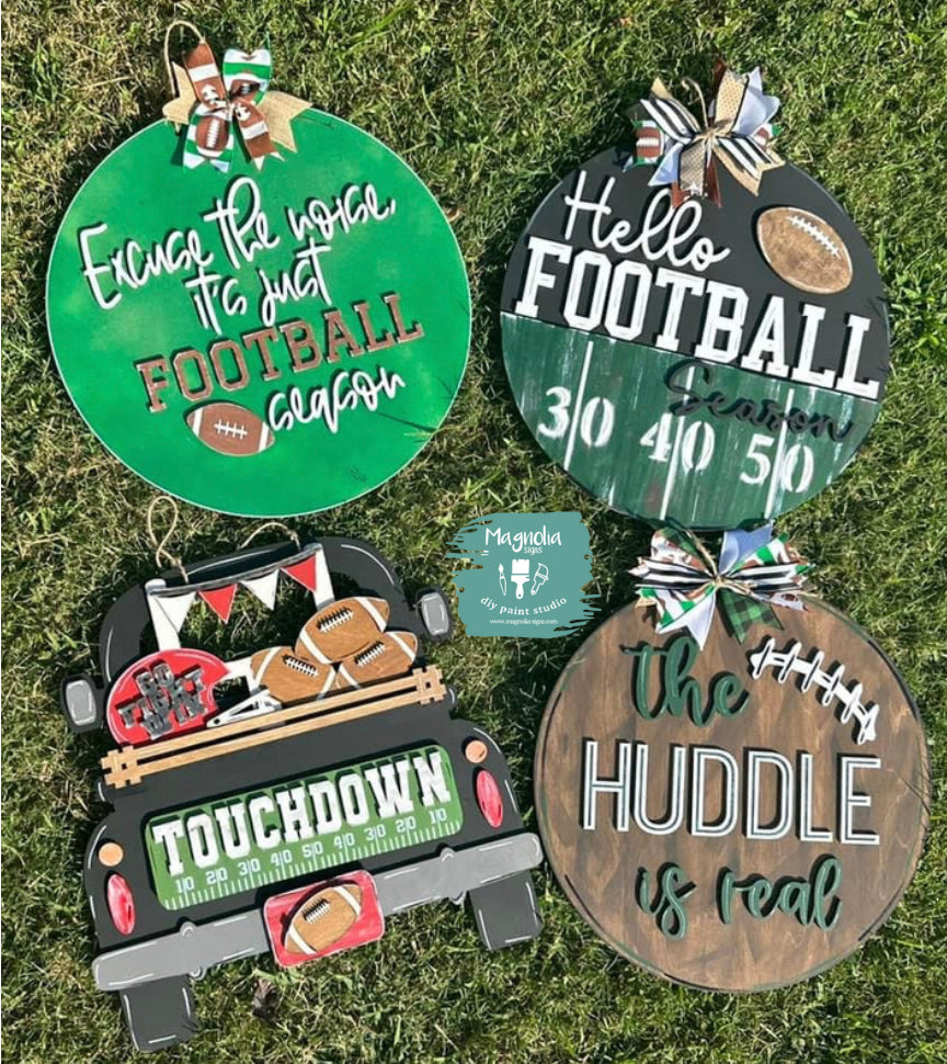 Football Doorhangers- PRE-Order