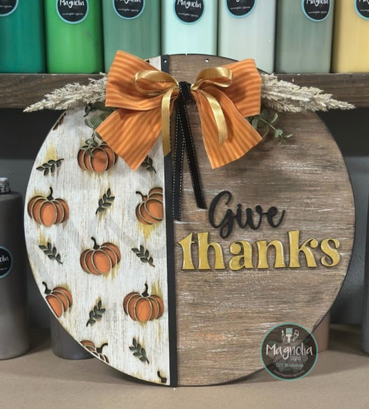 Double Sided Seasonal Doorhanger Workshop- Saturday 11/2 @ 12:00pm