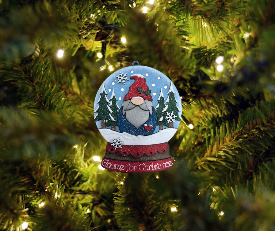 Lighted Snowglobe Ornaments