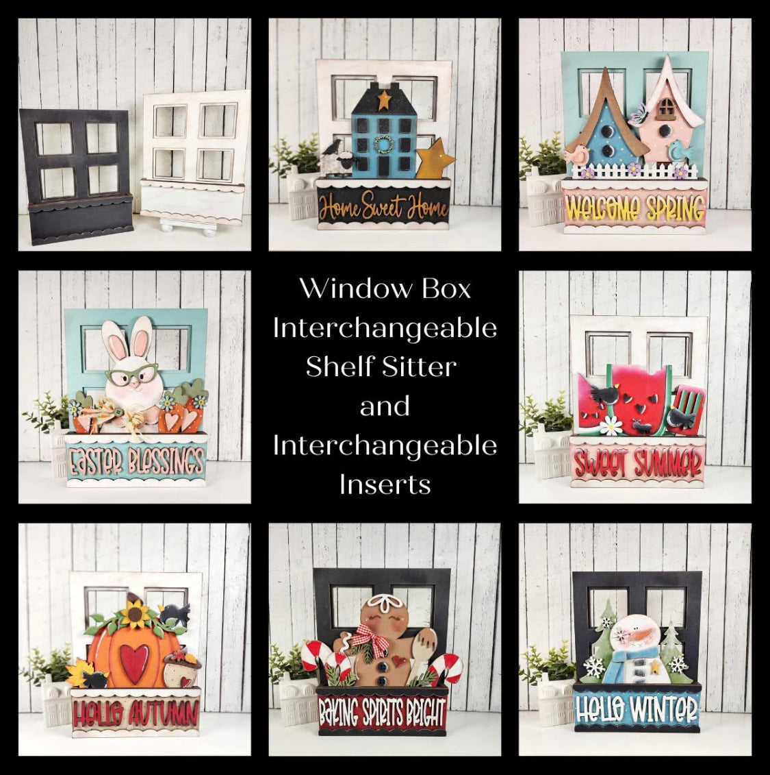 Interchangeable Window Box