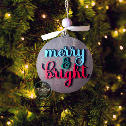 Holiday Ornament Bar
