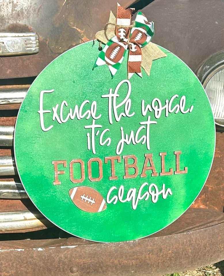 Football Doorhangers- PRE-Order