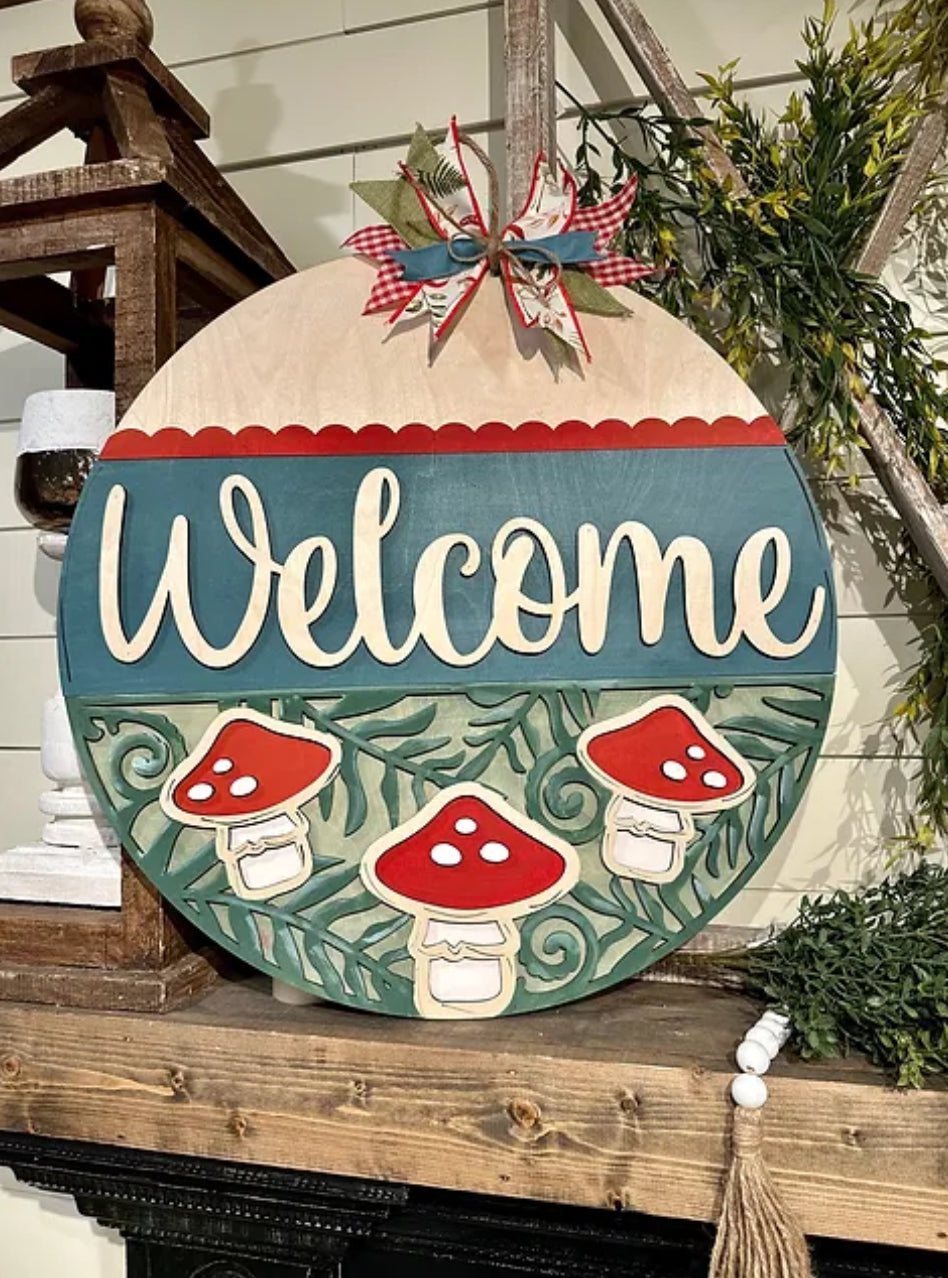 Mushroom Sign PRE-ORDER