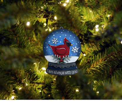 Lighted Snowglobe Ornaments