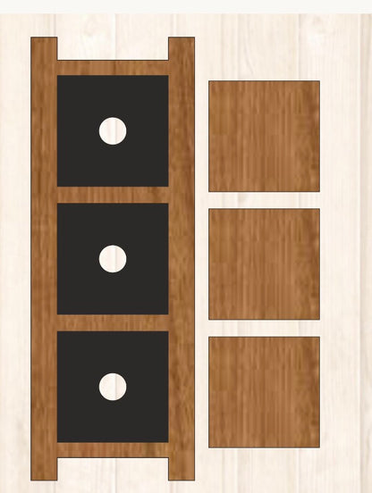 Interchangeable Squares and Frames