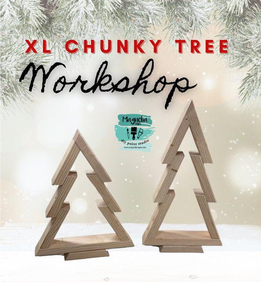 XL Chunky Christmas Tree Workshop