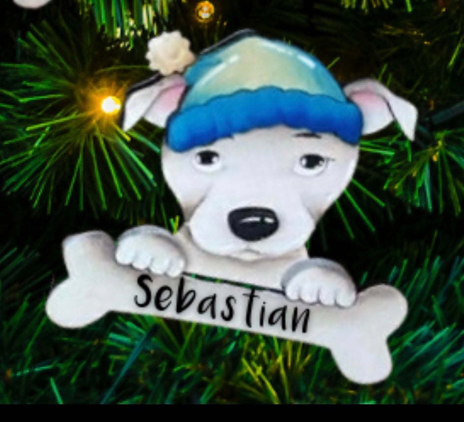 2025 Dog Name Ornaments