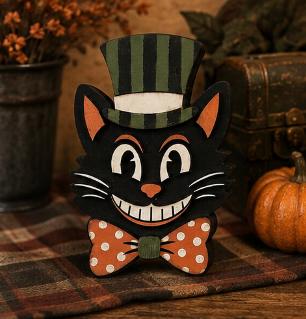 Vintage Inspired Halloween Chunky Sitters