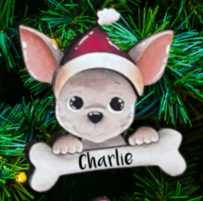 2025 Dog Name Ornaments