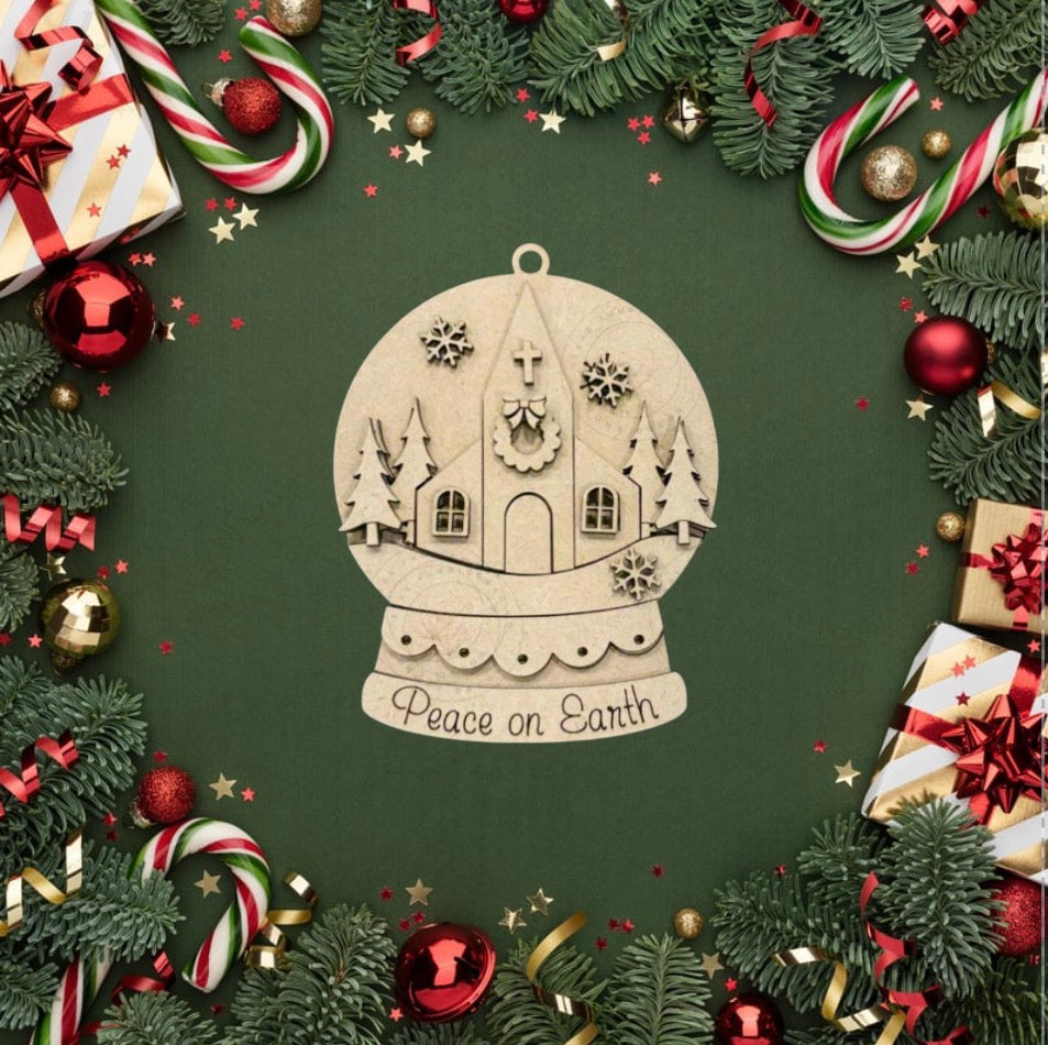 2025 DIY Holiday Ornament Bar