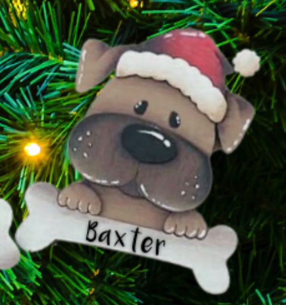 2025 Dog Name Ornaments