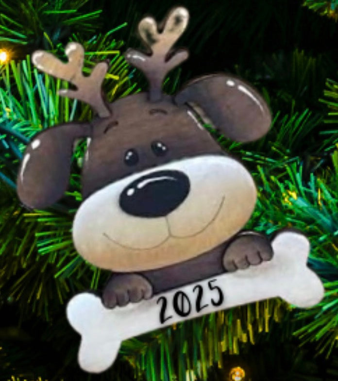 2025 Dog Name Ornaments