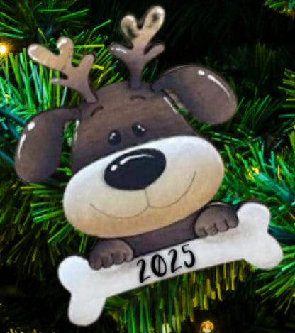 2025 Dog Name Ornaments